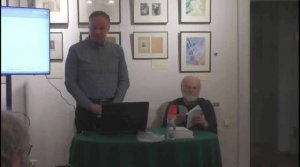 Презентация книги Ефима Беренштейна "Вещальное" в Музее Андрея Белого (Москва). Часть 1