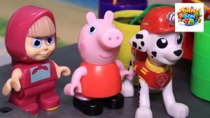 Маша и медведь. Свинка Пеппа. Щенячий патруль |2| игрушки. Детям