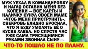 Истории из жизни|«Хочешь есть — проси у мамочки!» сказал муж|Аудио рассказы|Жизненные истории
