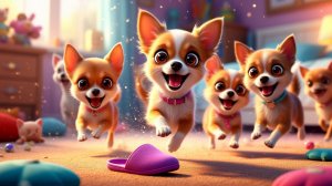 Охота на тапок и другие приключения 🐶👟