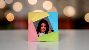 Как сделать из бумаги фоторамку