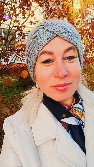 Повязки на голову от Мимисити, тёплые и стильные, как для взрослых, так и для девочек ✨ #повязканаго