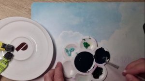 Рисуем пальцами гуашью