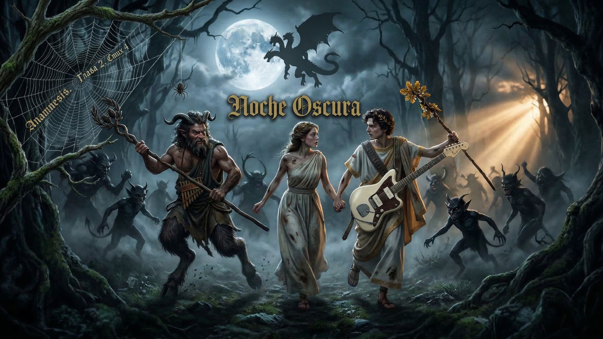 Рок - опера Anamnesis. Глава 2. Стих 4. Noche Oscura