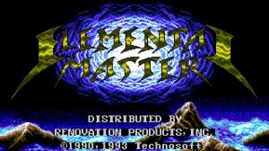 Elemental Master | Sega Mega Drive (Genesis).