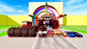 МУЛЬТИКИ ПРО МАШИНКИ МОНСТ ТРАК ЗОМБИ