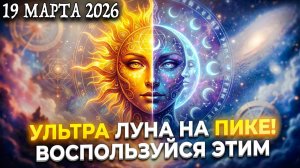 Ультра Луна На ПИКЕ! Как Использовать ЭТО (19 МАРТА)🌕