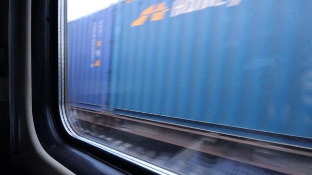 Отправление из Хабаровск 🇷🇺 | Вид из окна поезда