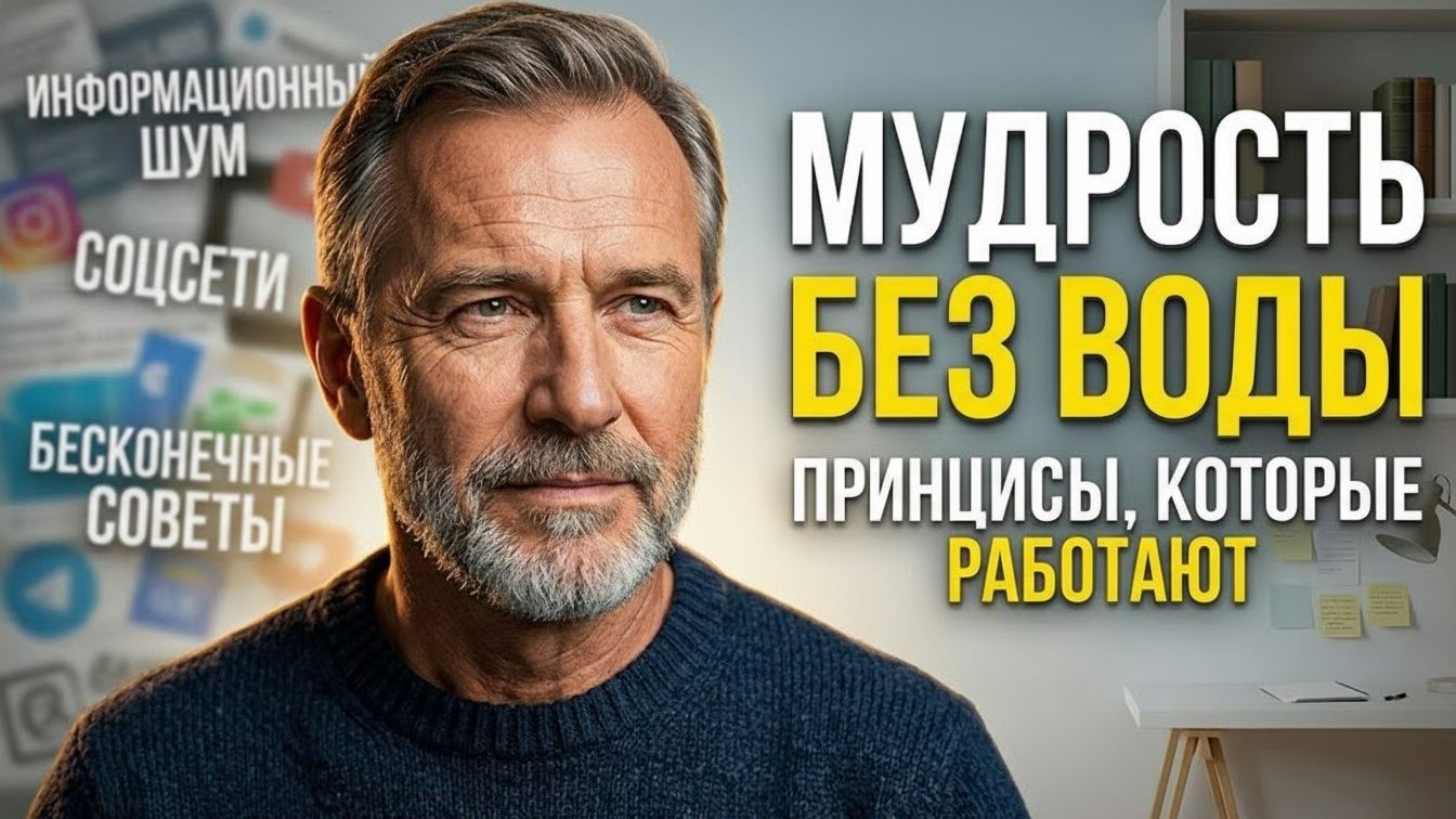 Мудрость без воды: жизненные принципы, которые реально работают