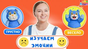 Какие Бывают ЭМОЦИИ? Почему Мы Грустим или Радуемся! Развивающие Песенки для Детей #детям #мультик