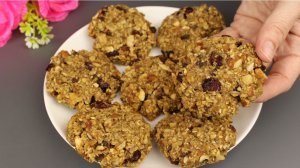 Постный рецепт яблочного печенья. Веганский рецепт печенья. Без сахара!