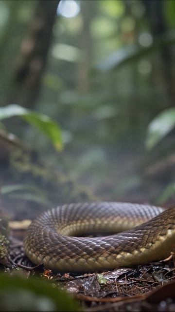 Загадочная змея в джунглях #дмитриевскаязмея #природа #животные