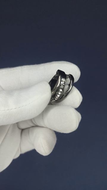 Украшения для пояса со стразами темный никель, Артикул 00903