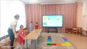 Фрагмент занятия по теме "Весна"