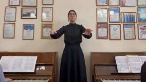 Буданова Полина, ЗабКУИ, г. Чита, Г. Свиридов "Когда я прозревал впервые"