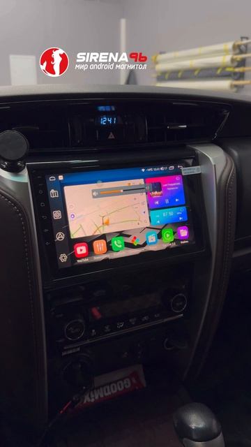 Toyota Fortuner 2 - установка android магнитолы 🔧