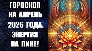 ГОРОСКОП НА АПРЕЛЬ 2026 ГОДА. ЭНЕРГИЯ НА ПИКЕ! Астропрогноз на апрель от Анны Фалилеевой