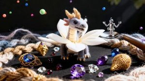 dreamina-2026-02-18-2540-pie in the sky, teapot, spoons are flyin...