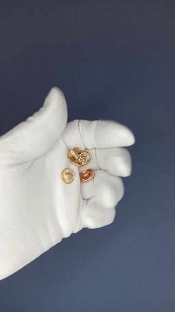 Кнопка золото 1,5 см, Артикул 03882