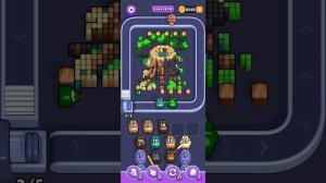 Прохождение 654 уровня Pixel Flow