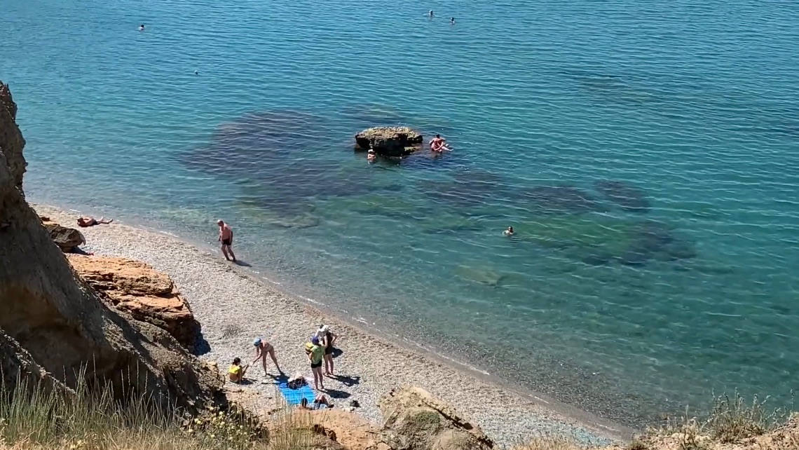 Замечательный пляж Меганома Судак 24