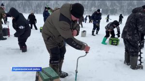 Двое жителей Башкирии установили рекорд России по зимнему рыбатлону, выполнив задания за 11 минут