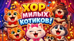 Хор милых котов | Мультики для детей