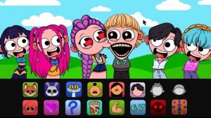 SPRUNKI 67 KID VS Kpop Demon Hunters x Zootopia 2 в моде Sprunki!