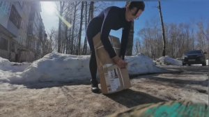 Середина марта 2026 г.  В родительскую в Храм. Получила стеллаж. Посадила перец.