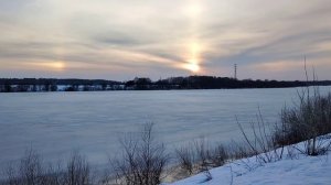 Скоро закат. Люблю такое солнце....