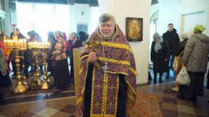 14.03.2026 Проповедь о. Валентина после Молебна св. Уару