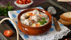 Молочный суп с фрикадельками за 30 минут! Секрет нежного вкуса, как у бабушки