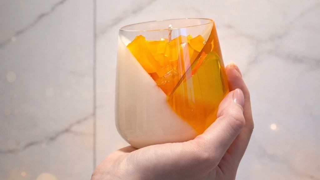 Свеча десерт.