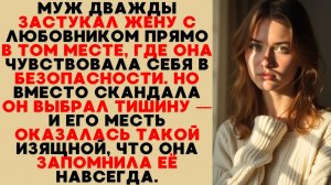 Он дважды застал её с любовником, но не закричал — его тихая месть стала её кошмаром.