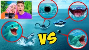МОЙ ДРОН ПОЙМАЛ ВСЕХ МОНСТРОВ BLOOP vs ЭЛЬ ГРАН МАЙЯ, SEA EATER, TRALALERO И МЕГАЛАДОН!