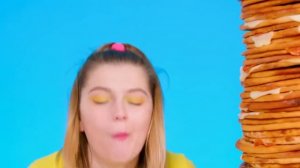 100 Слоев Еды Челлендж _ Смешные Моменты от Fun Challenge