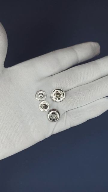 Кнопка никель 1,3 см, Артикул 03877