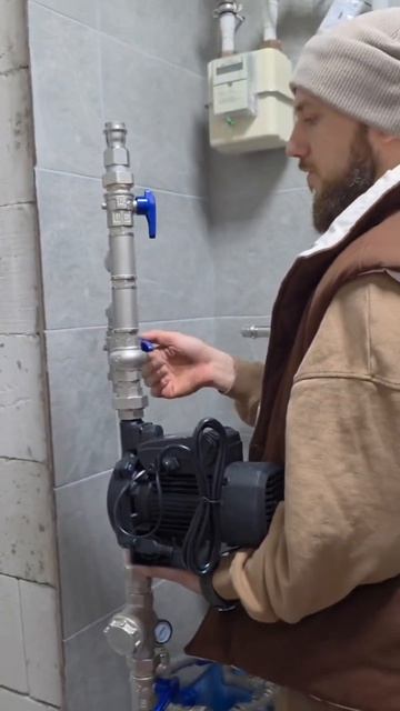 Узел ввода в дом по нашему дизайн проекту в котельной комнате