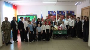 В школе села Чулки-Соколово открыли «Парту Героя» имени Виктора Феоктистова