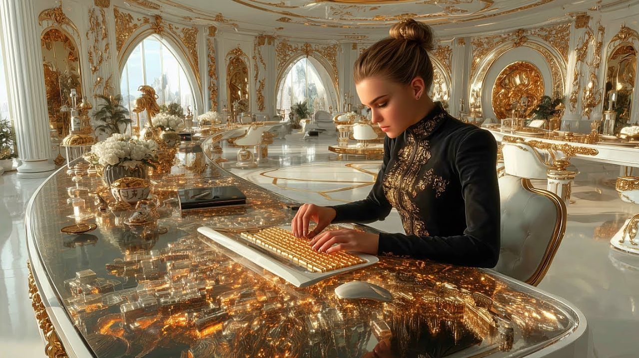 The World of Tomorrow: Inside a Golden Utopian Future Civilization (Cinematic Journey)