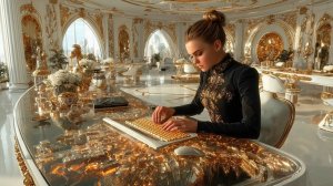 The World of Tomorrow: Inside a Golden Utopian Future Civilization (Cinematic Journey)