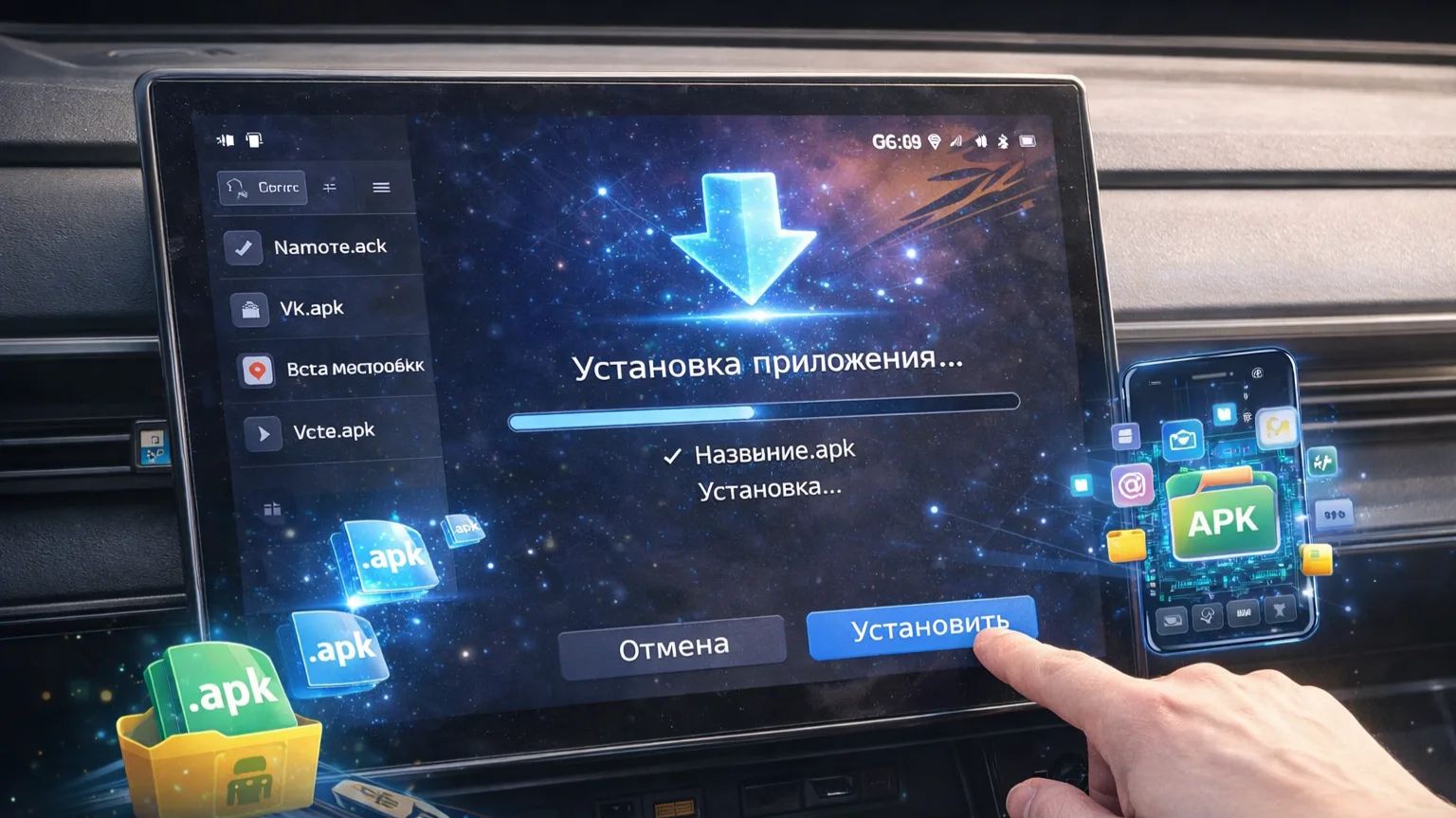 Geely Cityray - установка приложений на ГУ
