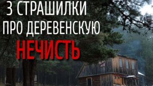 СБОРНИК СТРАШИЛОК Про ДЕРЕВНЮ. Страшные истории про деревню. Истории на ночь. Сибирь. Деревня.