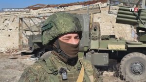 В Запорожской области вражескую цель накрыли залпом "Града"