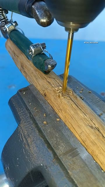 Как сделать секатор с длинной ручкой🛠️