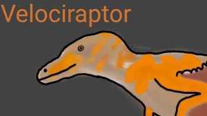 Велоцираптор/Velociraptor (удалённый дино 😢) The cursed isle Арт