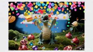 dreamina-2026-02-21-5854-pie in the sky, teapot, spoons are flyin...