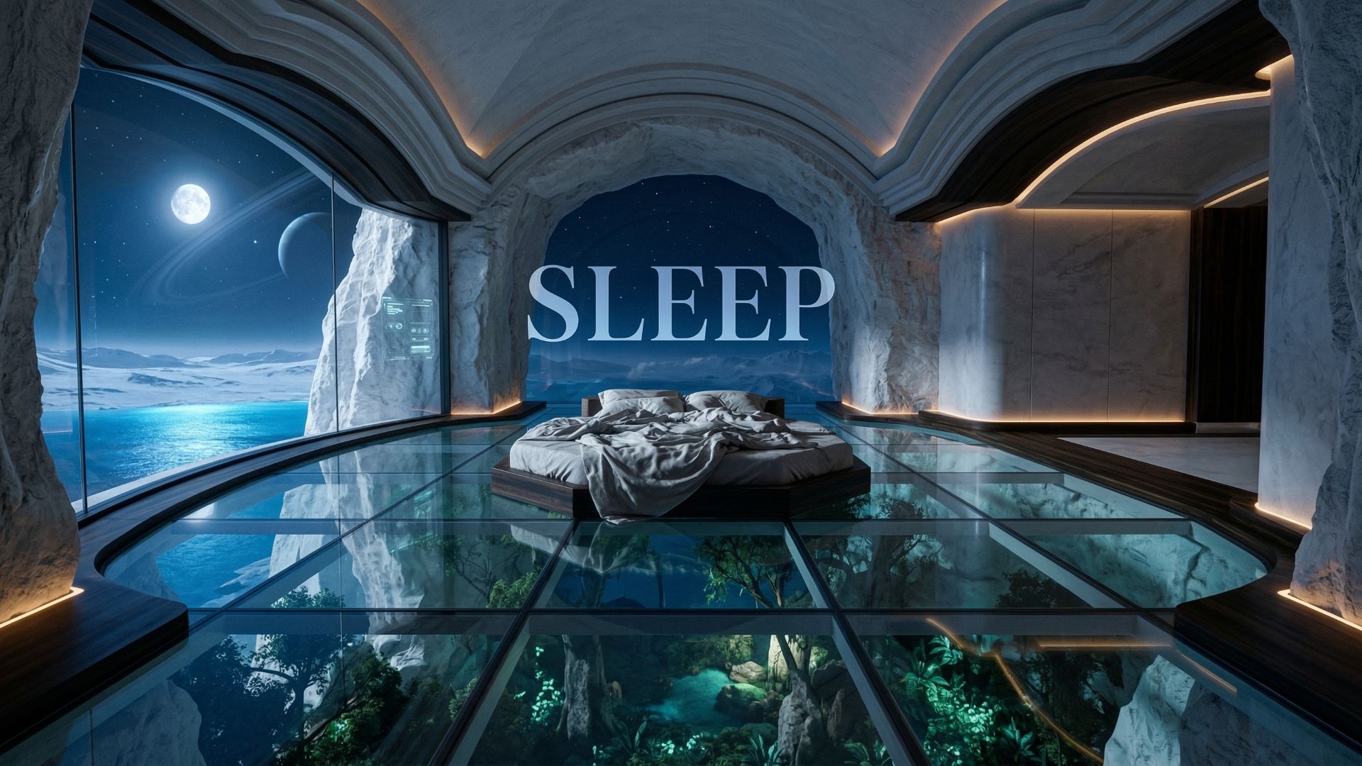 Deep Sleep 🌙 Бинауральные Ритмы и Ночная Атмосфера