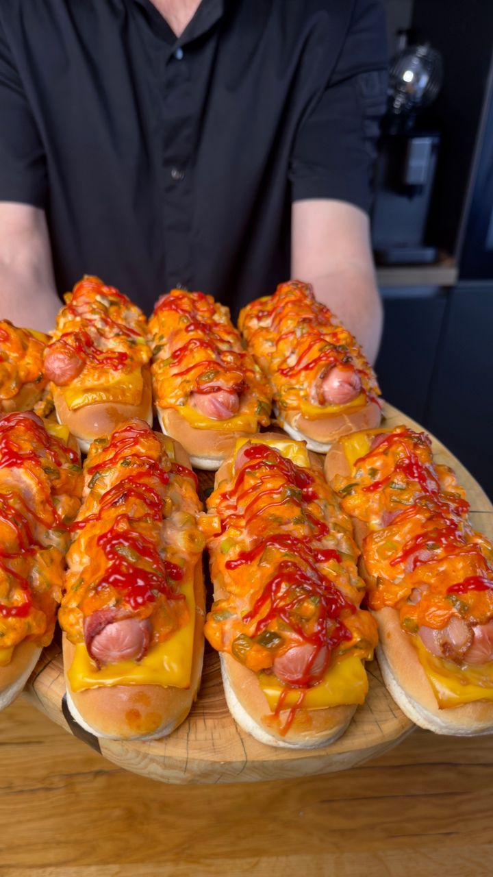 Мятые хот доги