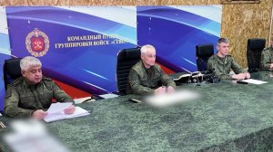 Командование группировки войск "Север" доложило об обстановке главе Минобороны.
